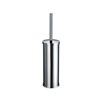 Smedbo NK332 15 in. Free Standing Toilet Brush and Holder in Polished Chrome from the Studio Collection
